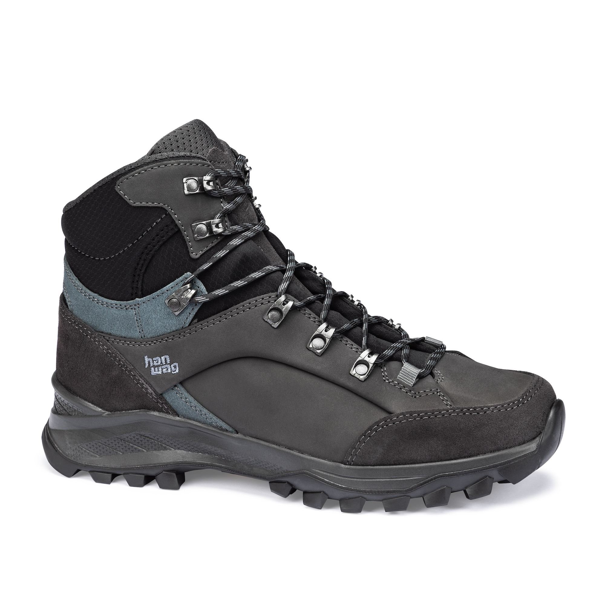 Hanwag Men's Banks LL Hiking Boots Deep Grey EPVRS2384